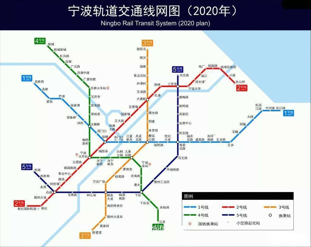 宁波轨道4号线线路图图片