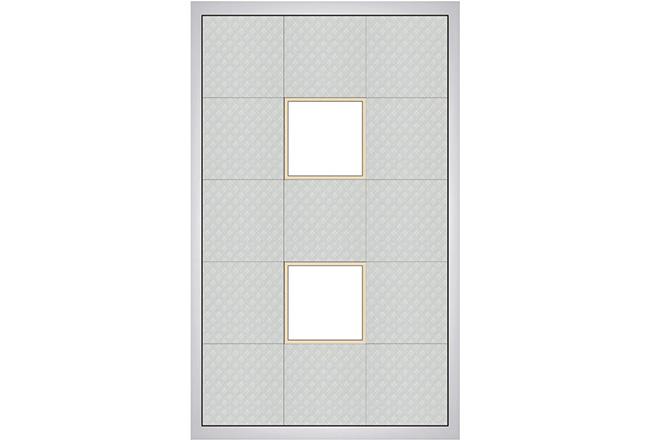 四方名品系列搭配图 300×300mm-全屋整装卫浴吊顶抗菌吊顶效果图