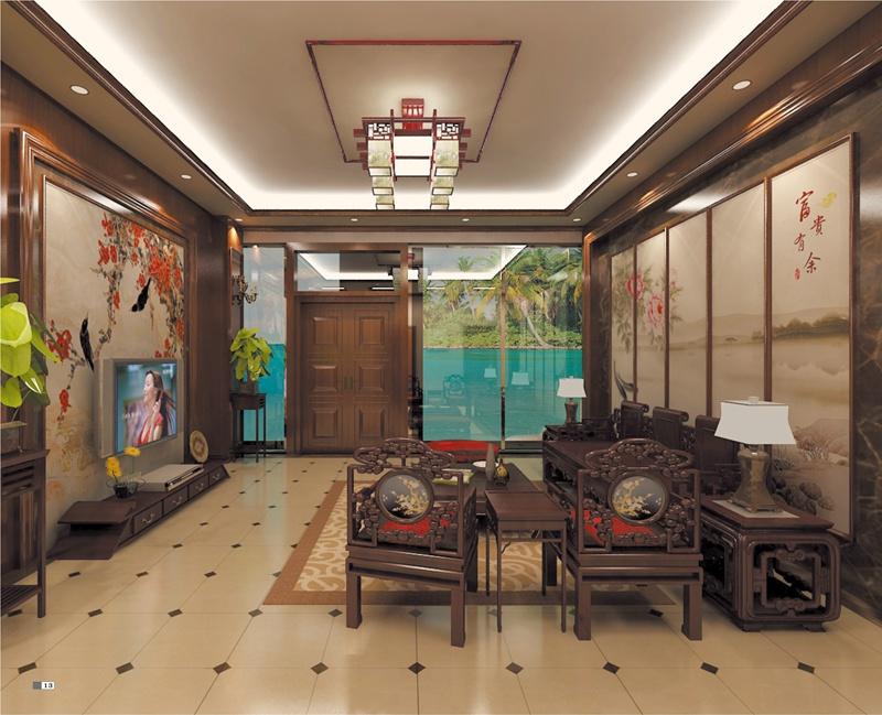 皮纹系列  集成墙面-全屋整装竹木纤维板效果图