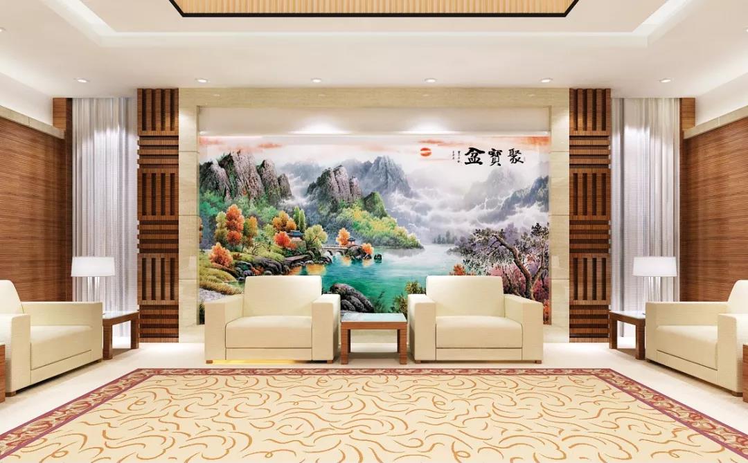 客厅背景墙还能这样装！简直太惊艳